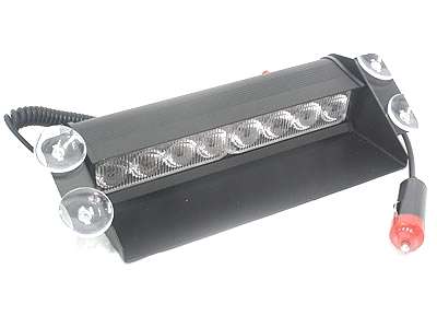NX LED Amber Orange Dashmount Emergency Strobe Light