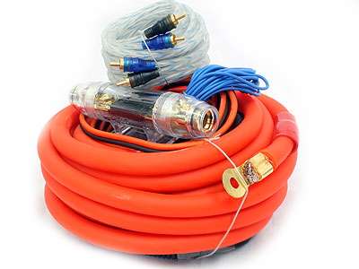 Powerbass 0-Gauge Car Audio Wiring Kit