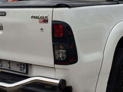 Toyota Hilux Matt Black Tailight Trim 2011up