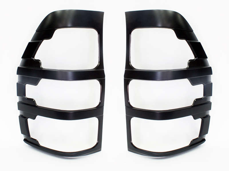 Non OEM Suitable to fit Ford Ranger Matt Black Tailight Trim (2012+)