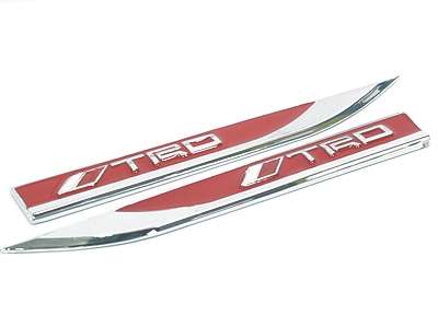 Toyota TRD Fender Badges (pair)