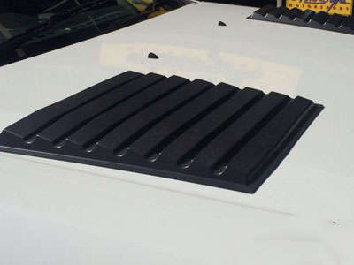 Non OEM Suitable to fit Ford Ranger 2012 Plastic Bonnet Vents (pair)
