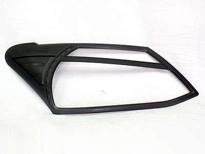 Isuzu 2013 D-Max Matt Black Headlight Covers