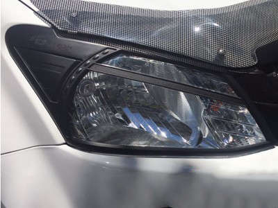 Isuzu 2013 D-Max Matt Black Headlight Covers