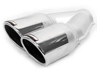 F1X Bolt 63mm Gti Style Tailpipe