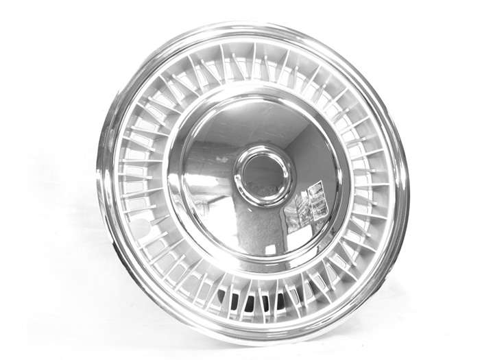 14"  Chrome Wheel Caps '87 Taxi Design (set of 4)