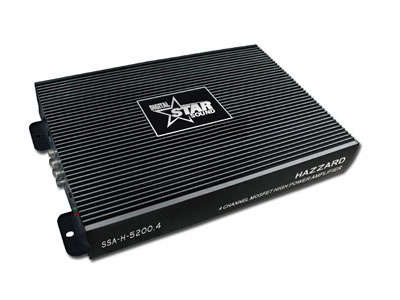 Starsound Hazard Series 5200 4channel Amplifier