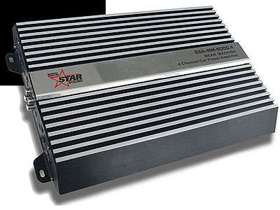 Starsound Mean Machine 6000w 4 Channel Mosfet Power Amplifier