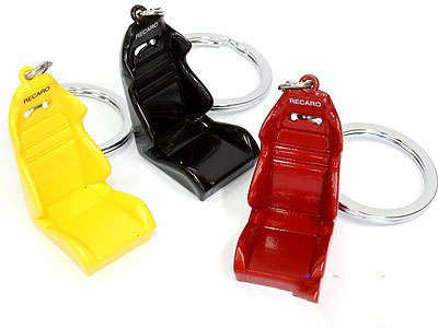 Racing Seat Style Keyring (each)