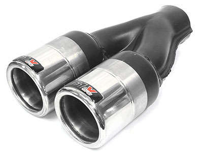 F1X Hockenheim 63mm Twin Tailpipe