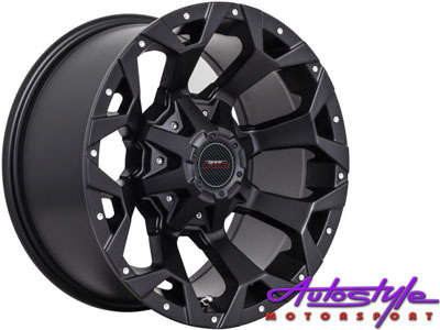 17" A-Line Savanna STBK 6/139 Alloy Wheels