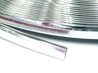 Stick-on Chrome Beading 10mm x 15metre Roll