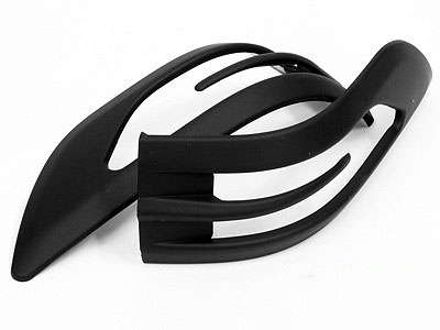 Toyota Hilux Matt Black Foglamp Covers (pair)