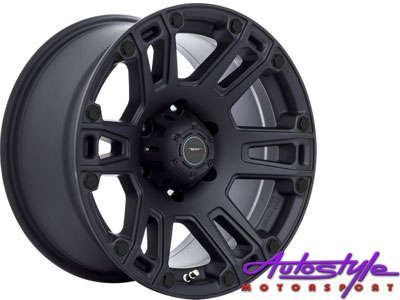 16" A-Line Dagger 6/139 STBK Alloy Wheels