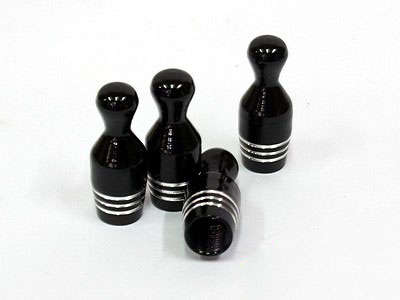 Bowling Pin Style Valve Caps (asst colors)