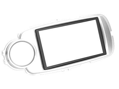 Radio Fascia Trim Plate for Toyota Yaris 2012