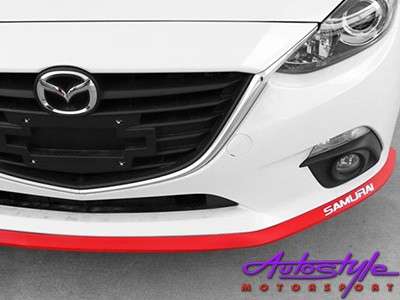 Samurai Universal Flexible Carbon Fibre Look Spoiler (thin)