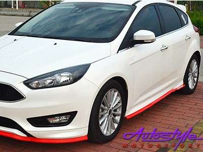 Samurai Universal Flexible Carbon Fibre Look Spoiler (thin)