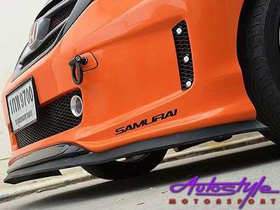 Samurai Universal Flexible Carbon Fibre Look Spoiler (thin)