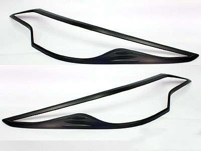 Toyota Fortuner 2016+ Matt Black Headlight Surrounds(pair)