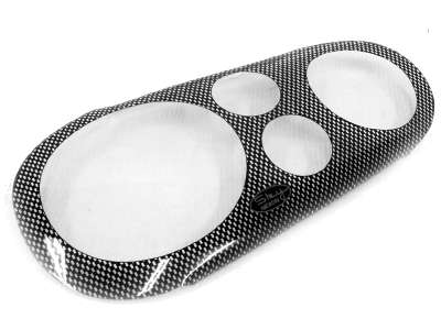 VW Golf Mk4 Carbon Fibre Look Headlight Shields