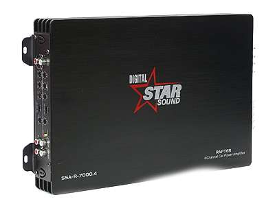 Starsound Rapter Series 7000w 4channel Amplifier