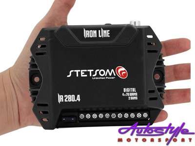 Stetsom Iron Line Micro Amplifier 100x2ch|200x1ch