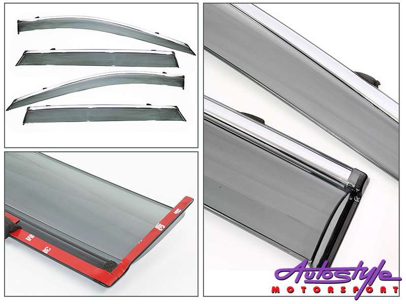 NX Tint & Chrome Stripe  Windshields for Honda CRV 2012+