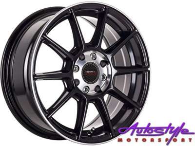 14" A-Line Spree 4/100 &amp; 4/108 SLK Alloy Wheels