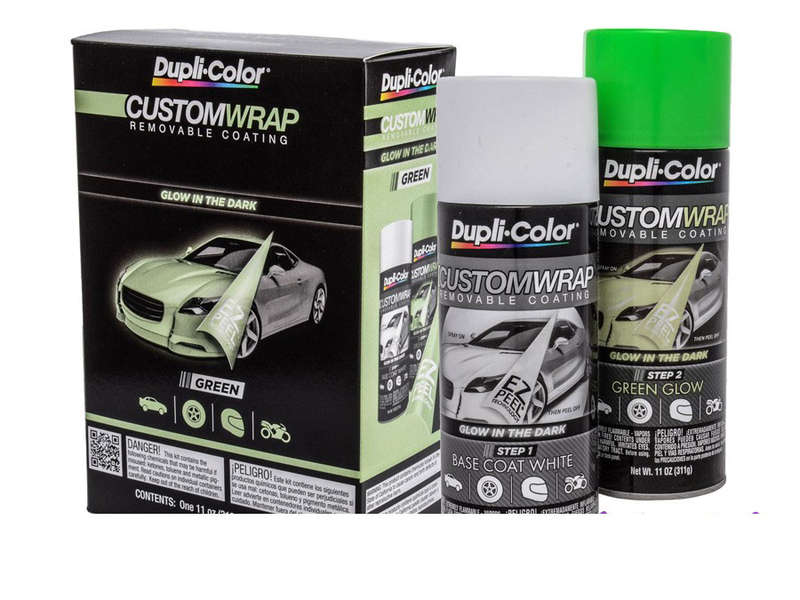 Dupli-Color Custom Wrap Glow In the Dark Green