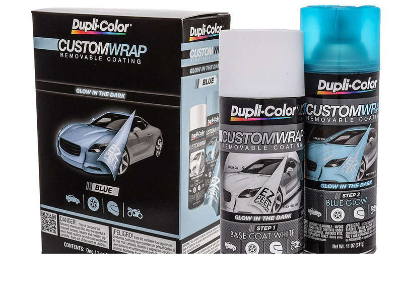 Dupli-Color Custom Wrap Glow In the Dark Blue