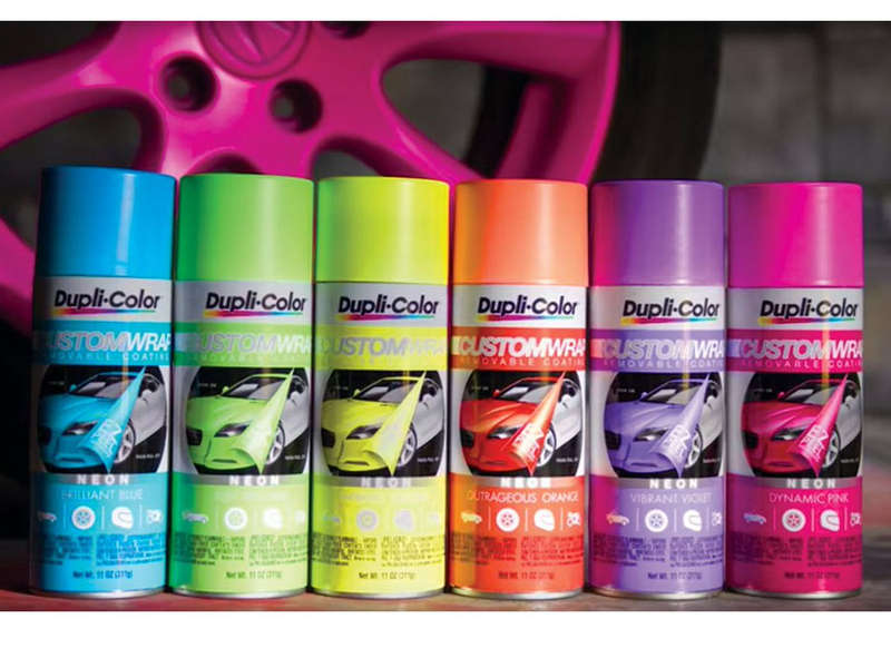 Dupli-Color Custom Wrap Renovating Coating (Neon Vibrant Violet)