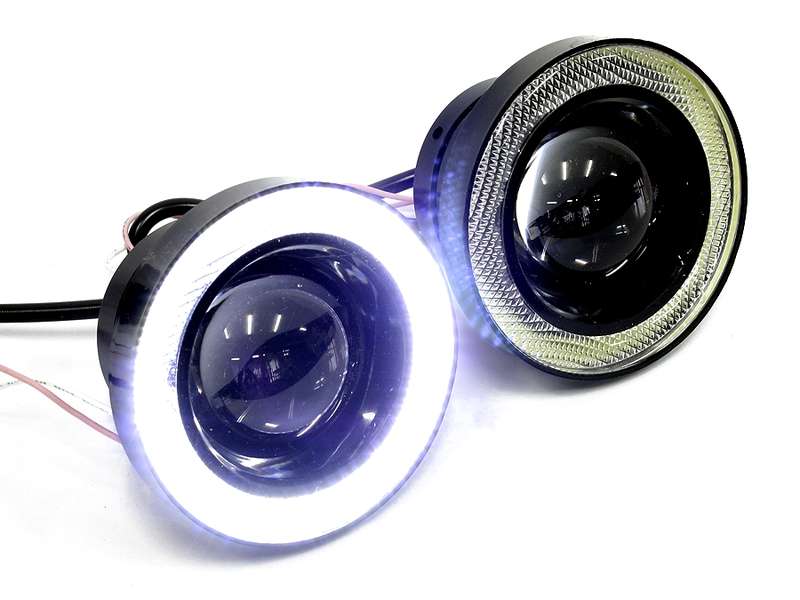 Universal CREE Led Spotlamp with Angel Eye Ring (89mm)