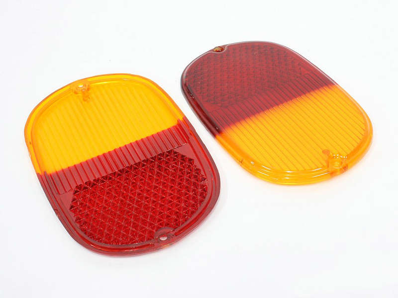 VW Bus 62-72 Rear Lamp Lenses (pair)