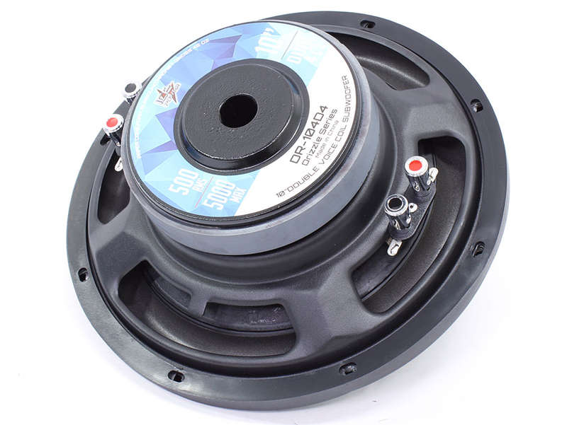 Ice Power IP-DR104D4 Drizzle Series 10" 5000w/500rms Slimline DVC Subwoofer