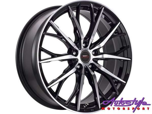 19" A-Line Mercer 5/112 BKMF Alloy Wheels