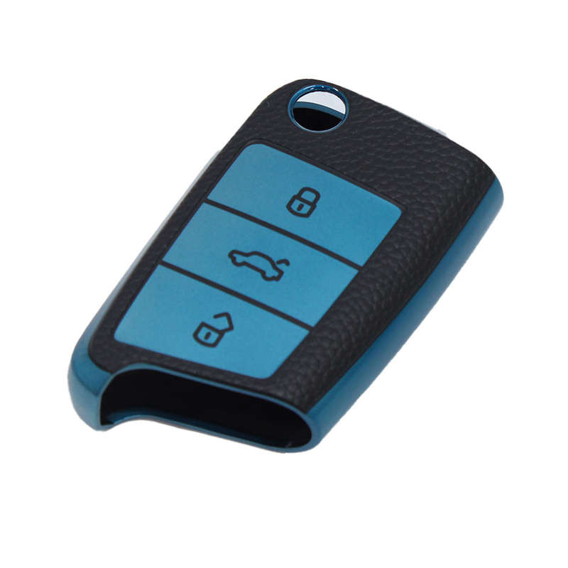 NX Design 2 Button Key Cover for Vw Flip Design
