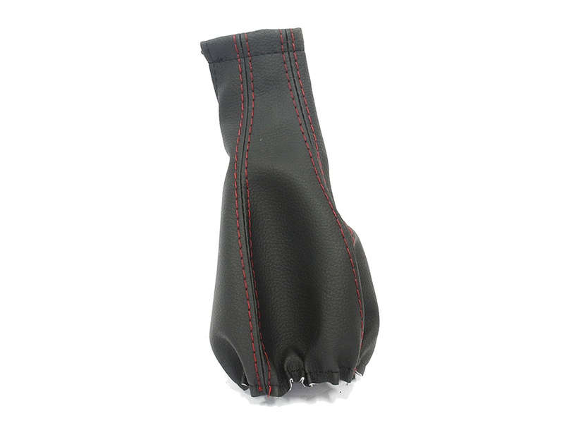 Vinyl Black & Red Gearshift Pouch