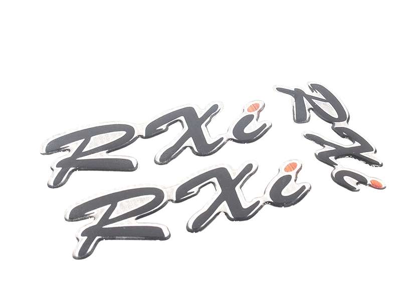 Toyota RXi 3pc Gel Dome Sticker Set