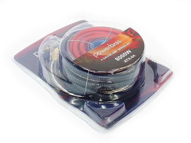Powerbass 4gauge 7metre Car Audio Wiring Kit