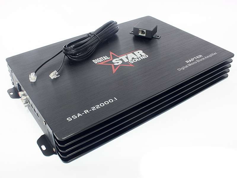 Starsound SSA-R22000.1 1770rms Monoblock 1channel Amplifier