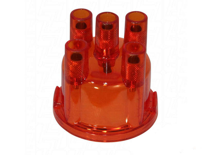 VW Classic Beetle Distributor Cap (red)