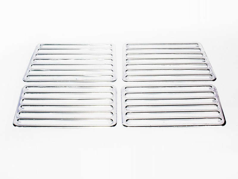 VW Classic Beetle 67-69 Engine Vent Trim (4piece set)