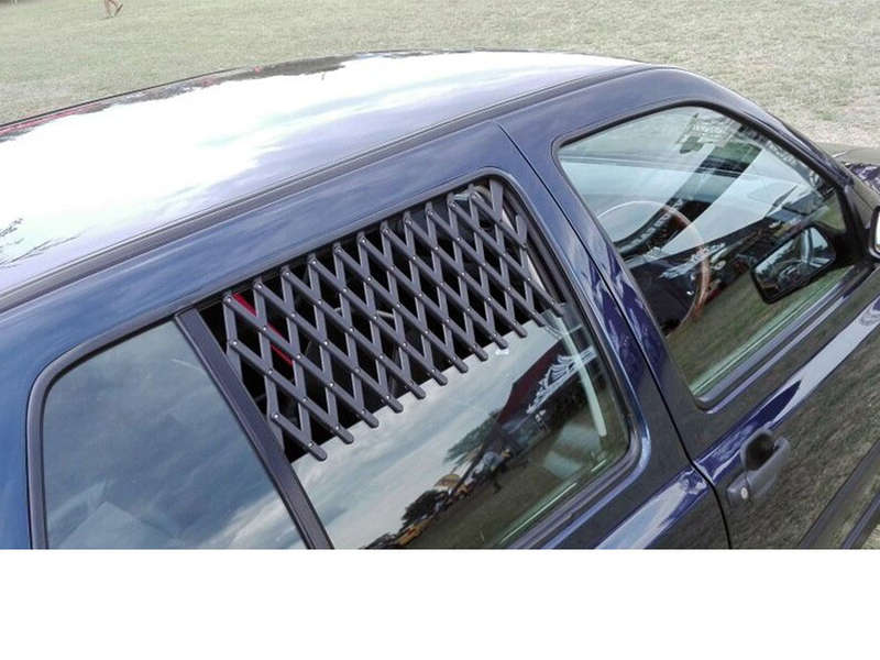 Clip-On Window Grille Air Mesh
