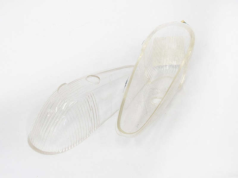VW Classic Beetle 60-67 Clear Fender Indicator Lenses (pair)