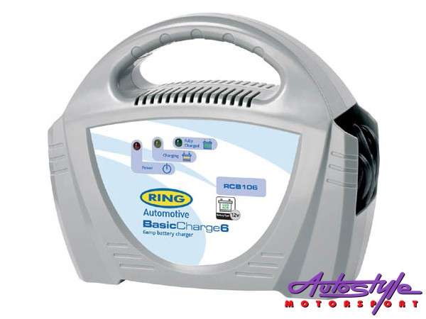 Ring Automotive RECB106 12v 6A Battery Charger