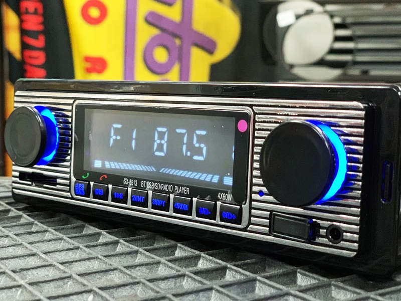 Retro Look Mp3/FM/USB Car Audio Media Player