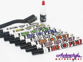 Tire Penz Tyre Paint Sleek Silver
