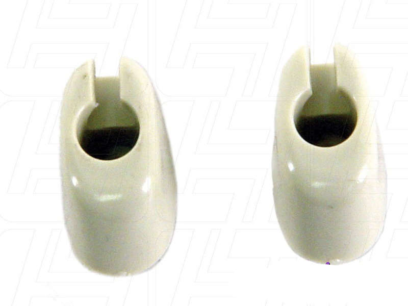 VW Classic Beetle/Bus Sun visor Clips in Off White