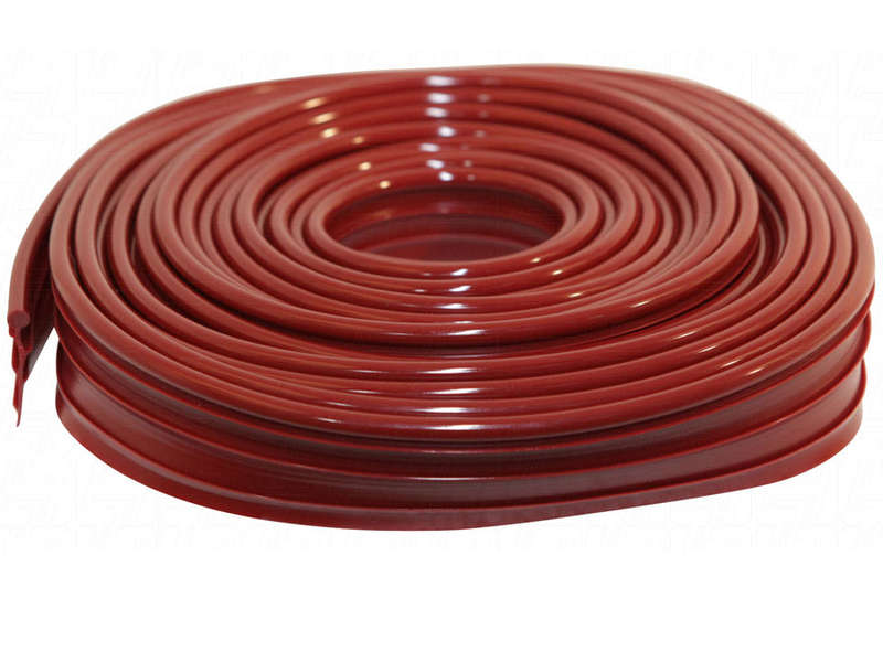 VW Classic Beetle Wing Beading Roll Ruby Red